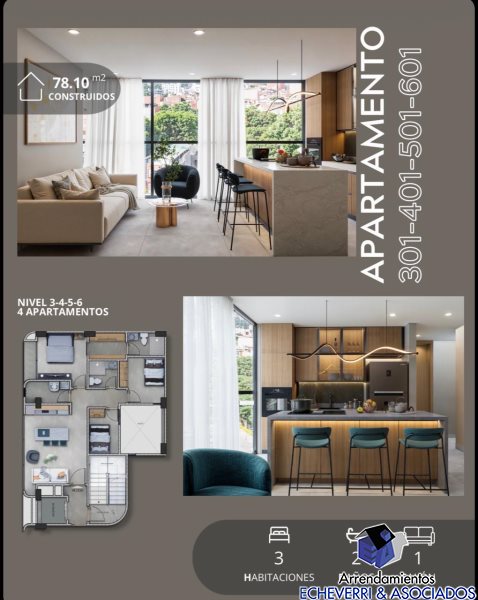 Apartamento disponible para Venta en Envigado Jose Felix Foto numero 1